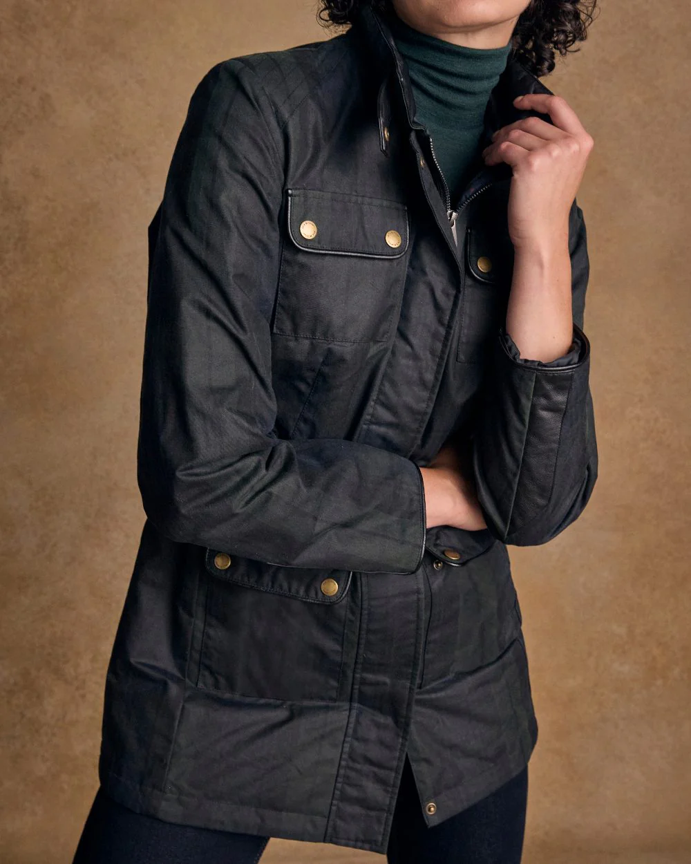 Jack Murphy Womens Orla Wax Jacket - Image 6