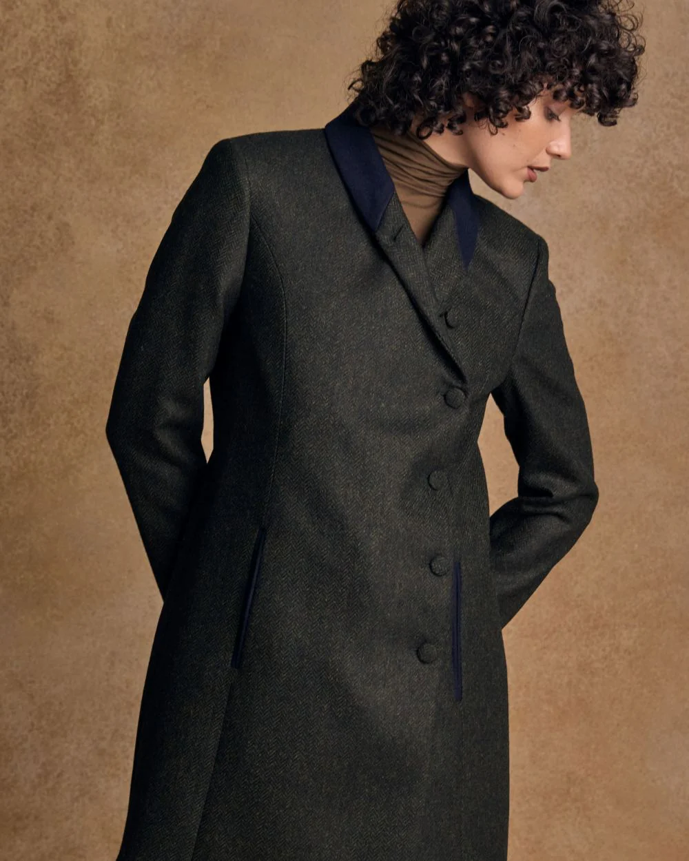 Jack Murphy Womens Robin Tweed Coat - Image 14