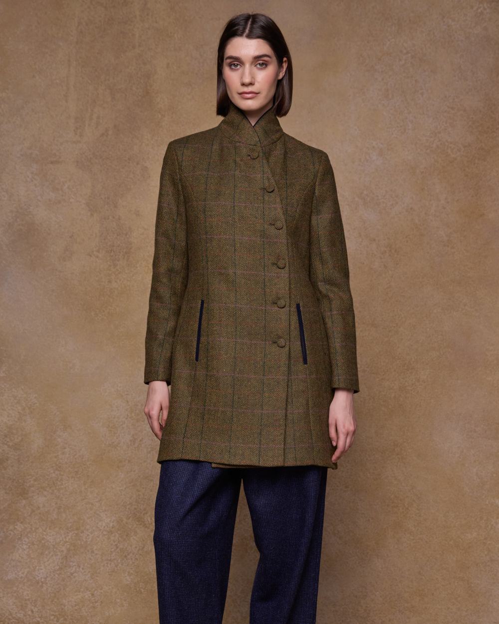 Jack Murphy Womens Robin Tweed Coat - Image 20