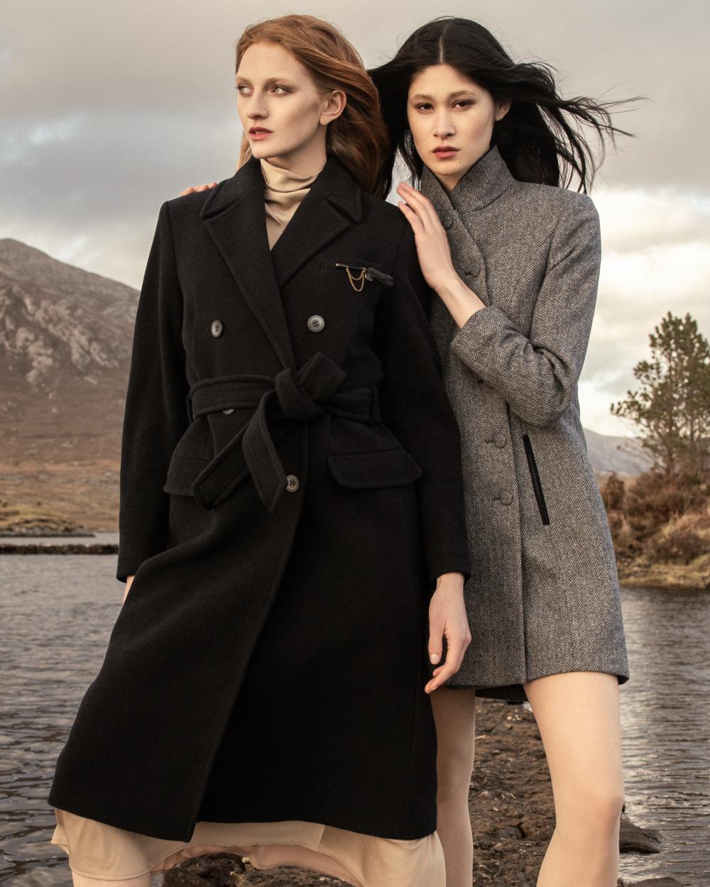 Jack Murphy Womens Robin Tweed Coat - Image 5