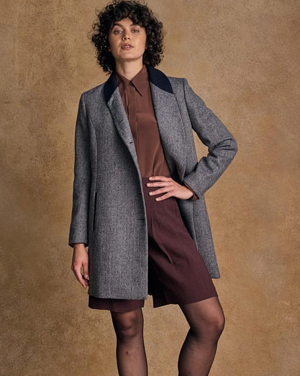 Jack Murphy Womens Robin Tweed Coat - Image 9