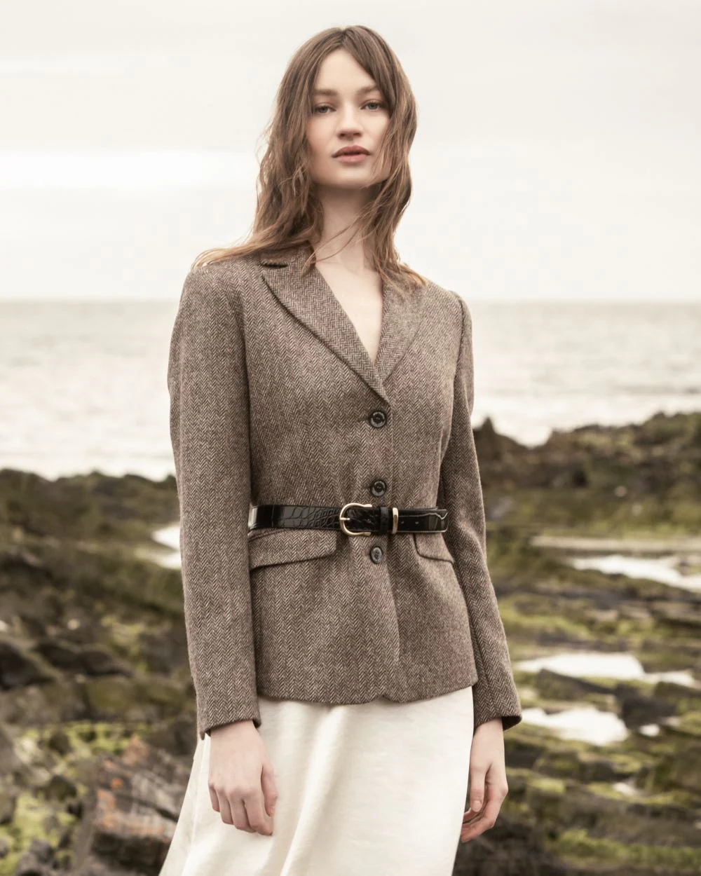 Jack Murphy Womens Tara Tweed Hacking Jacket - Image 14