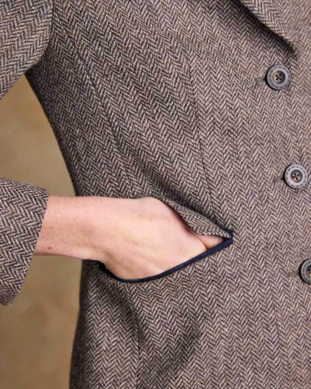 Jack Murphy Womens Tara Tweed Hacking Jacket - Image 21