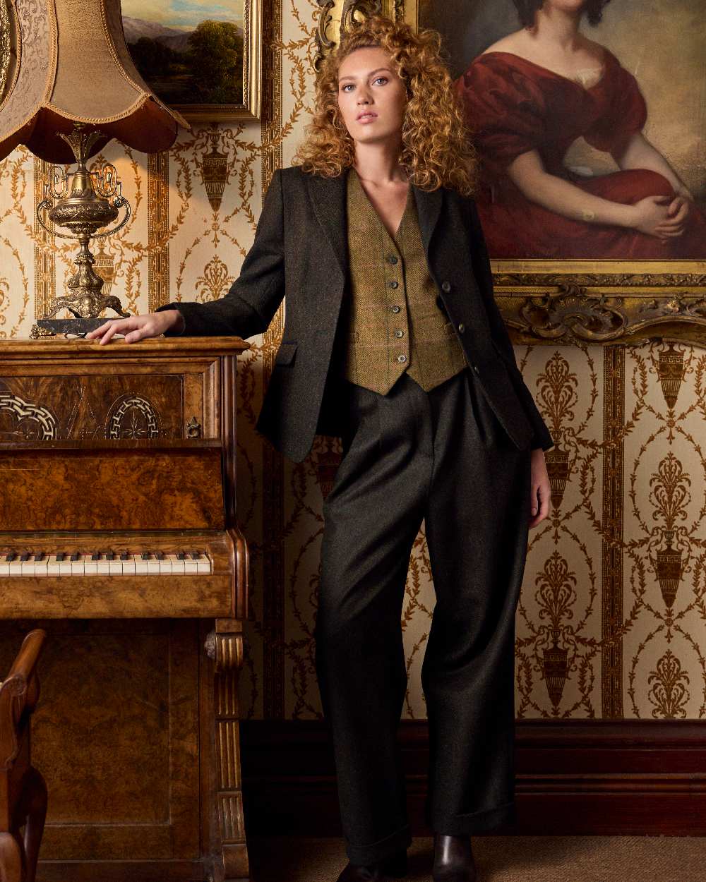 Jack Murphy Womens Tara Tweed Hacking Jacket - Image 4