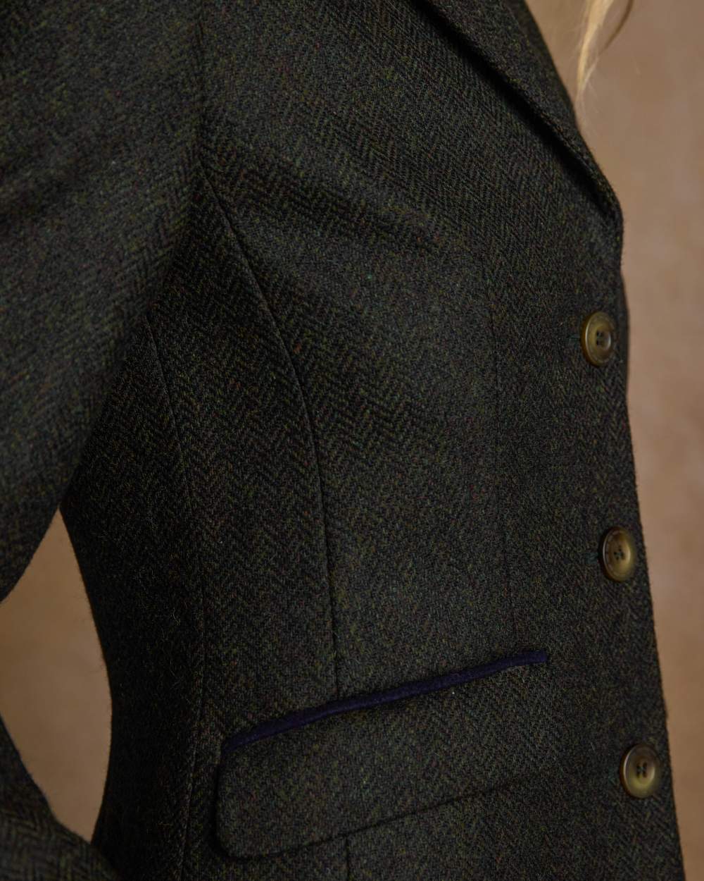 Jack Murphy Womens Tara Tweed Hacking Jacket - Image 8