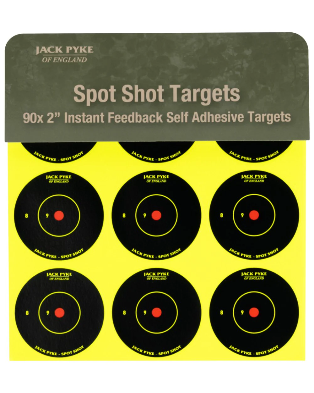Jack Pyke 2" Spot Shot Targets - Image 3