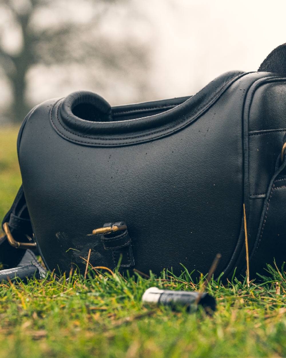 Jack Pyke Leather Cartridge Bag - Image 3
