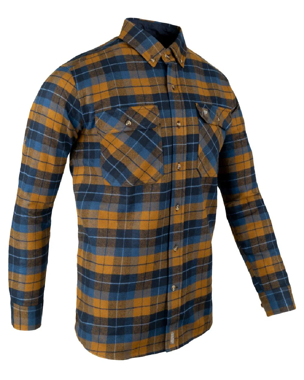 Jack Pyke Mens Bleasdale Heavy Flannel Shirt - Image 2