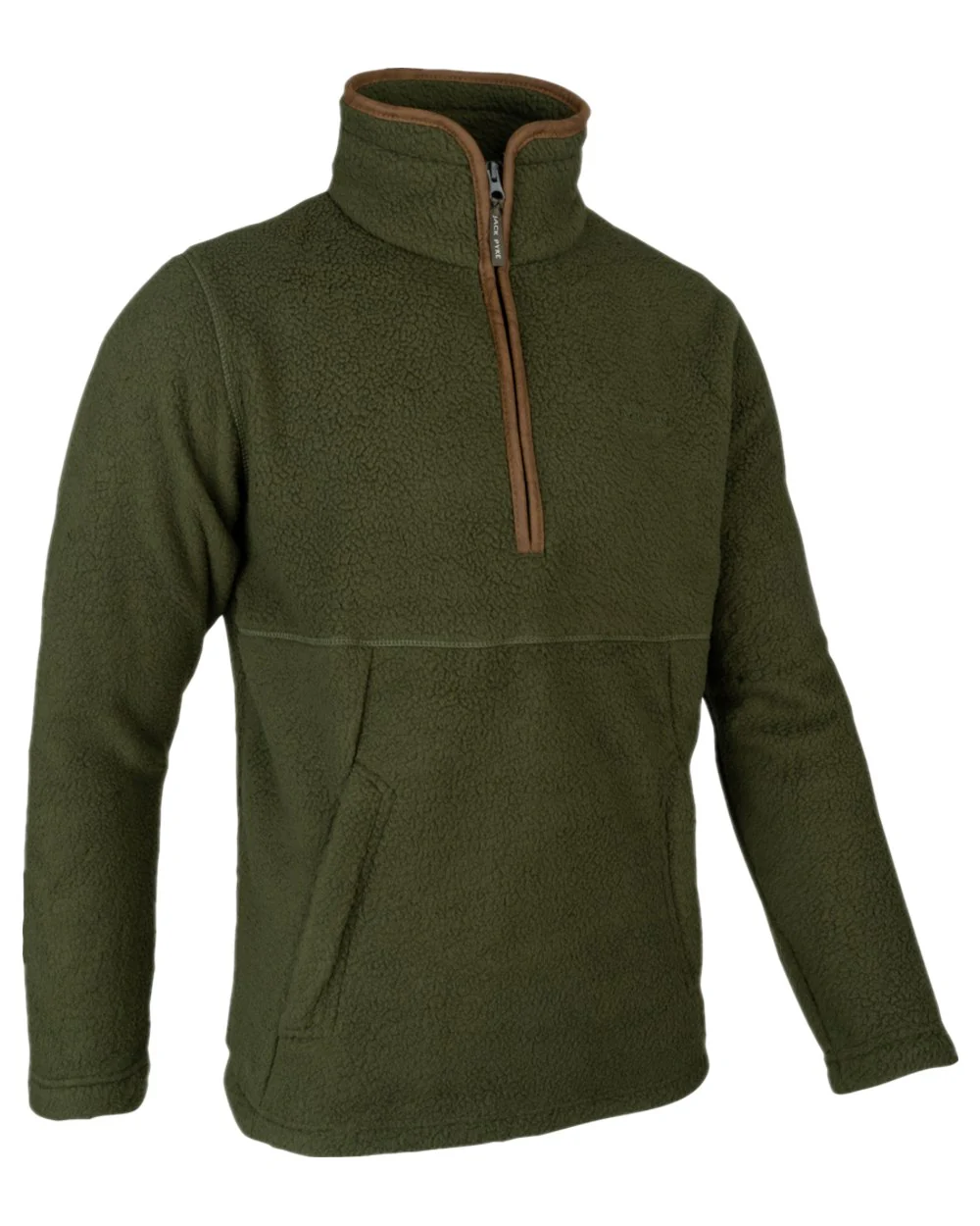 Jack Pyke Mens Half Zip Sherpa Fleece Pullover - Image 2
