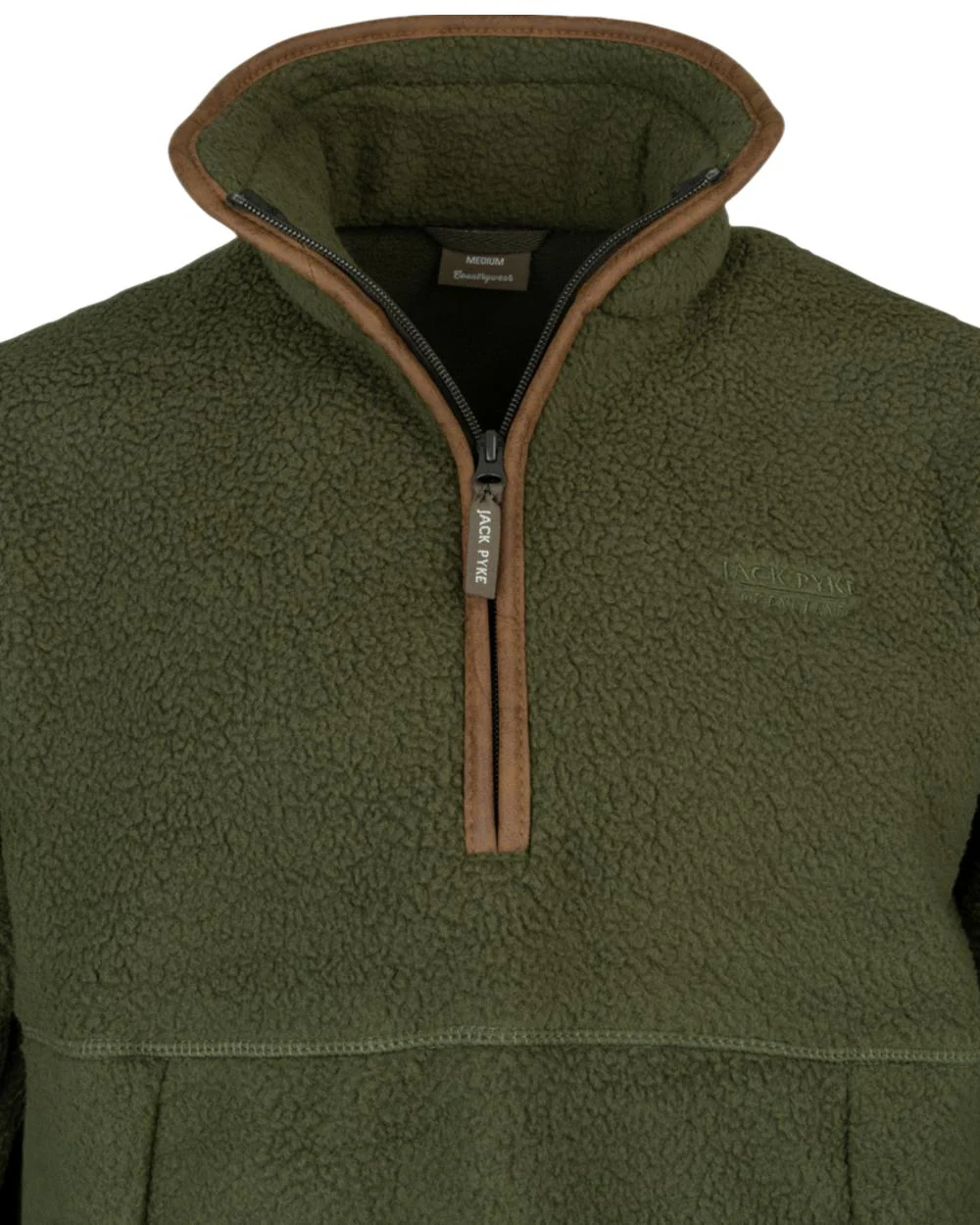 Jack Pyke Mens Half Zip Sherpa Fleece Pullover - Image 4