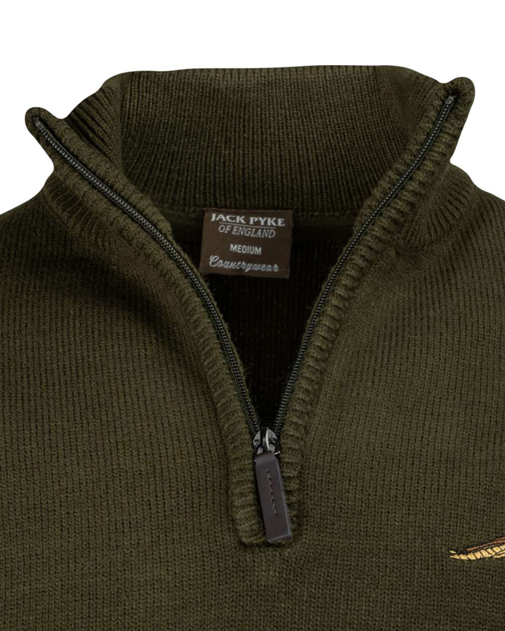 Jack Pyke Mens Pheasant Zip Neck Pullover - Image 3