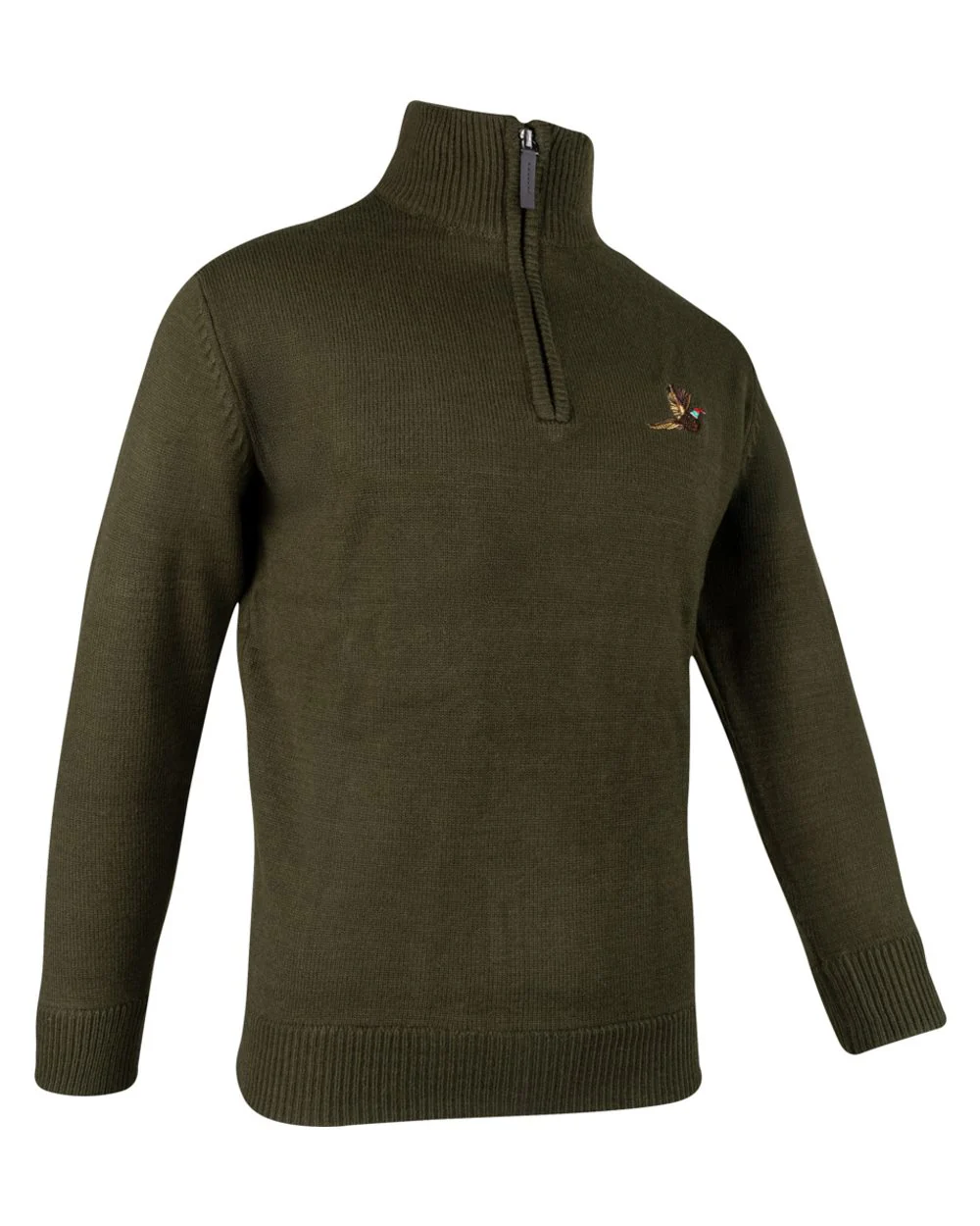 Jack Pyke Mens Pheasant Zip Neck Pullover - Image 5