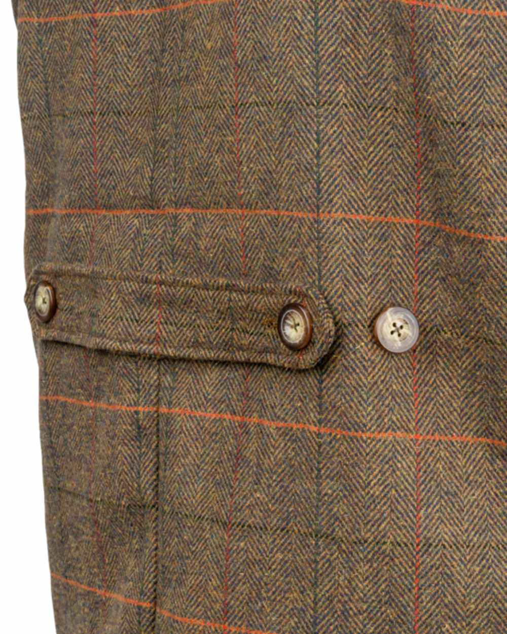 Jack Pyke Mens Tweed Shooting Vest - Image 6