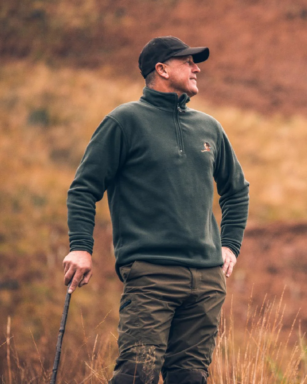 Jack Pyke Pheasant Motif Fleece Pullover - Image 3