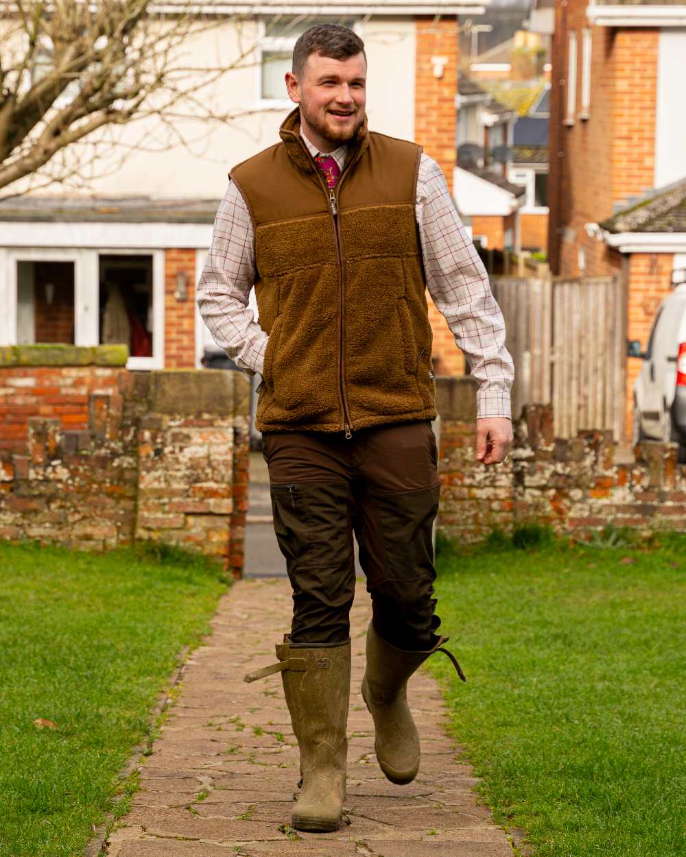 Jack Pyke Sherpa Fleece Gilet - Image 6