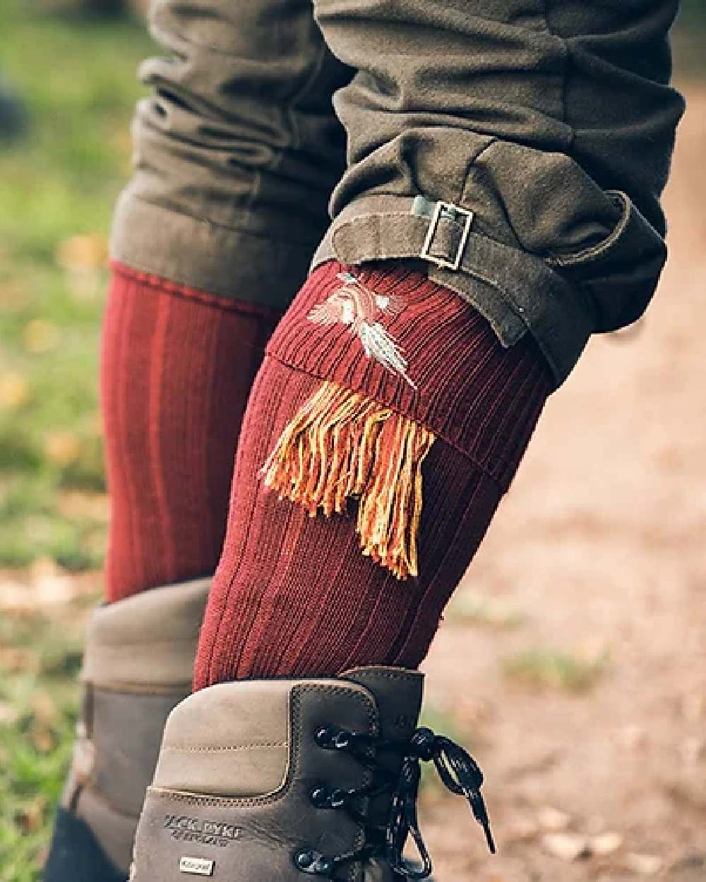 Jack Pyke Shooting Socks Pheasant - Image 2