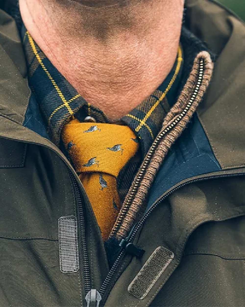 Jack Pyke Silk Tie Partridge - Image 12