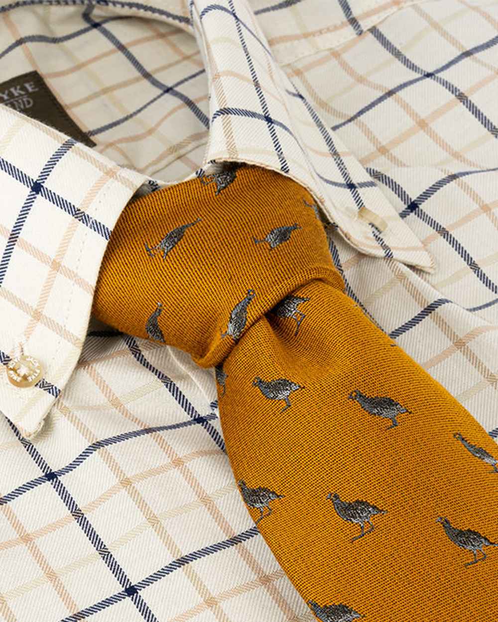 Jack Pyke Silk Tie Partridge - Image 13