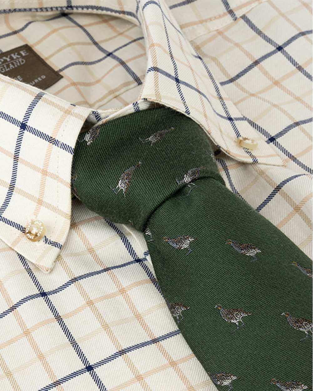 Jack Pyke Silk Tie Partridge - Image 2