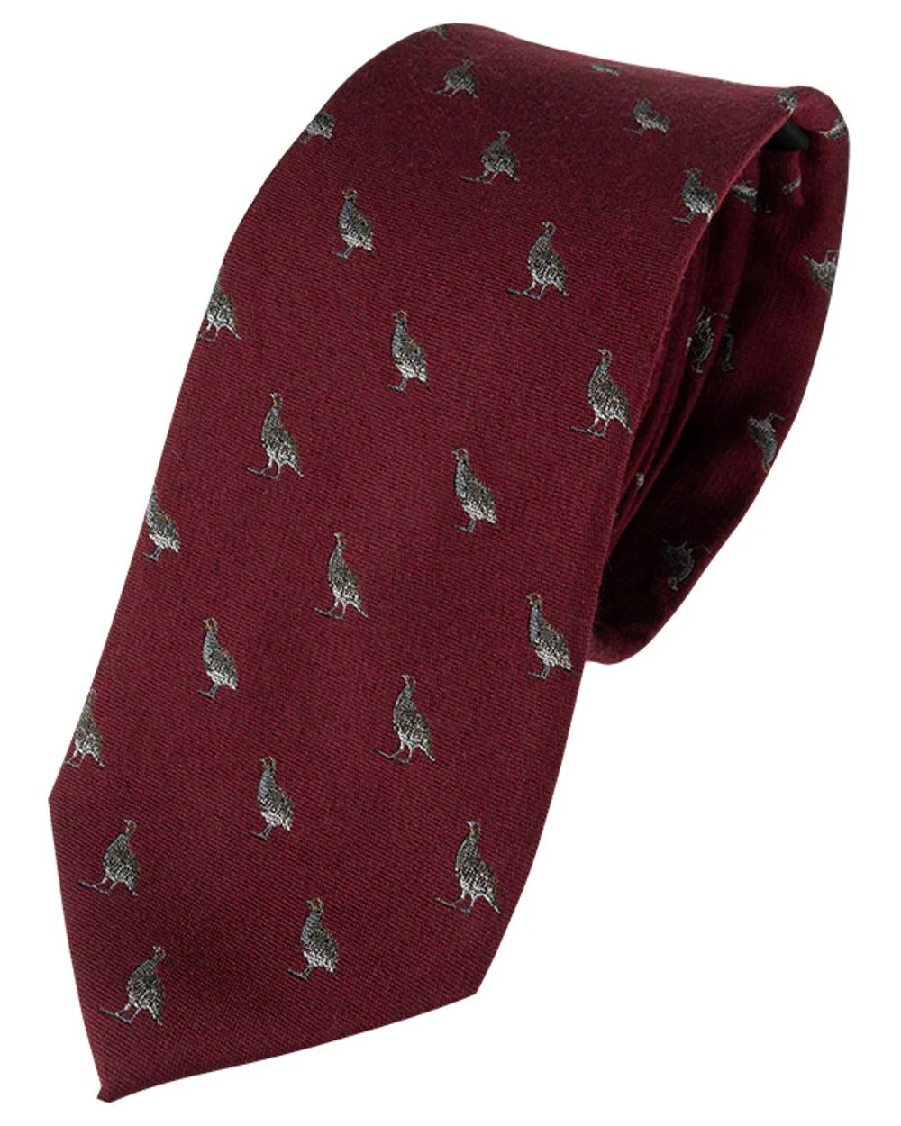 Jack Pyke Silk Tie Partridge - Image 3