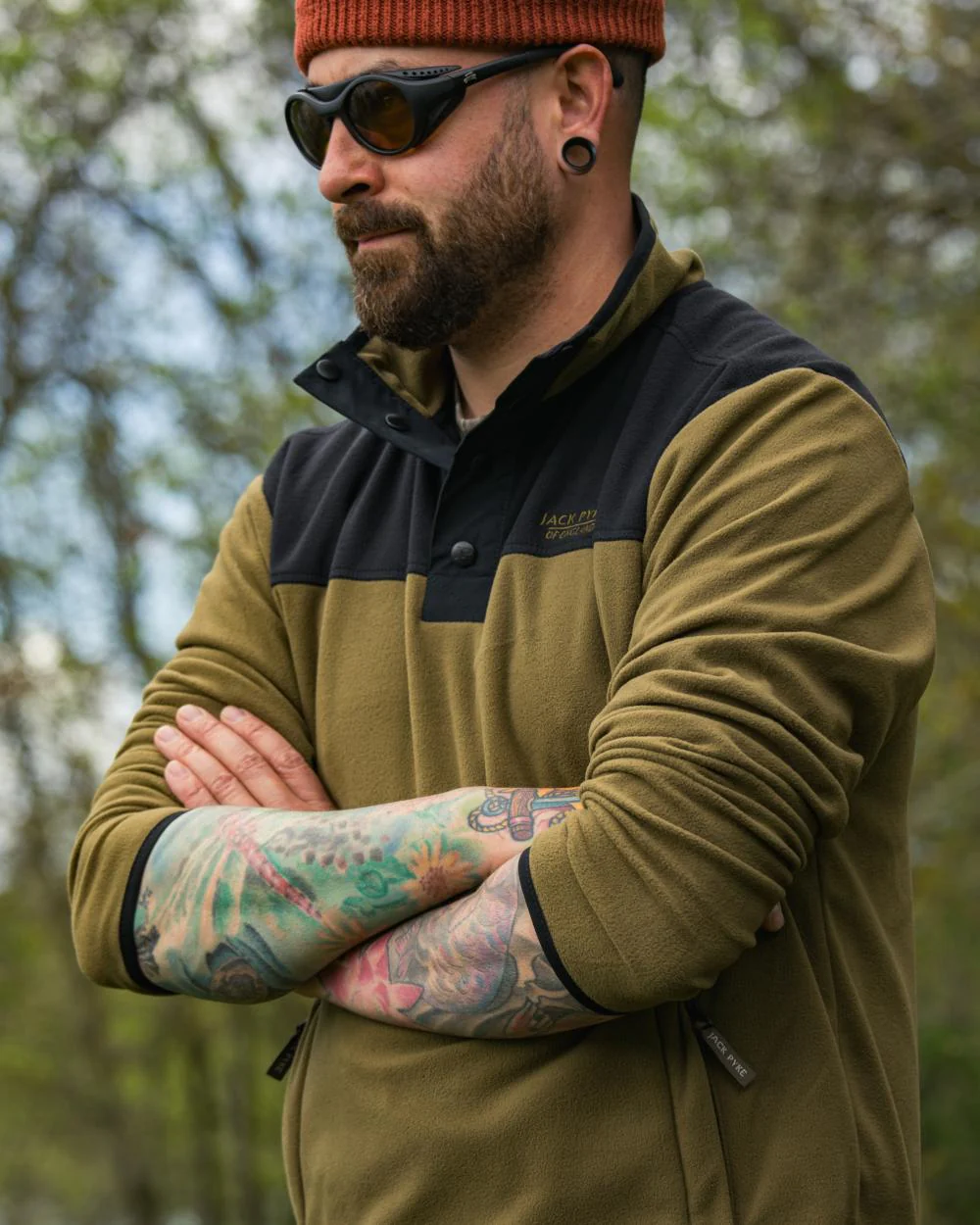 Jack Pyke Snap Neck Fleece Top - Image 6