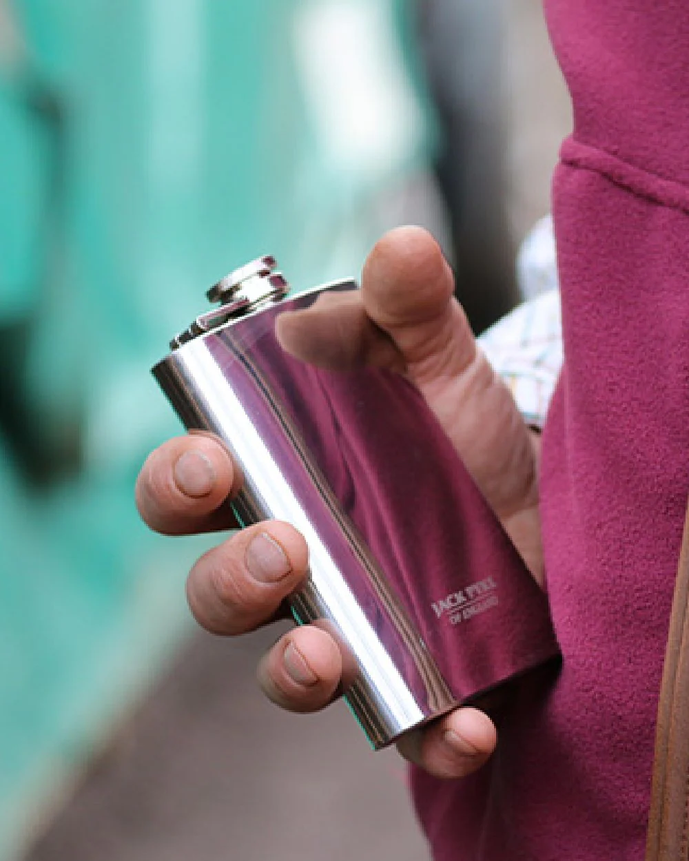 Jack Pyke Stainless Steel Hip Flask - Image 2