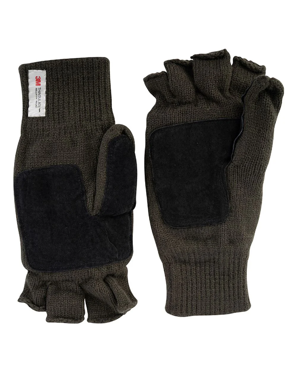 Jack Pyke Suede Palm Shooters Mitts - Image 5