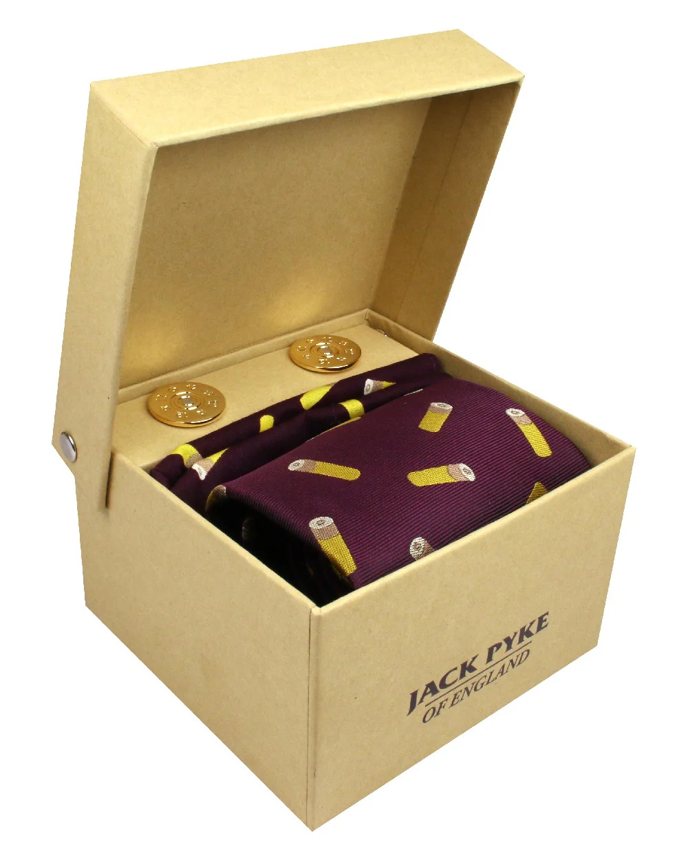 Jack Pyke Tie, Hanky and Cufflinks Gift Set Cartridge - Image 4
