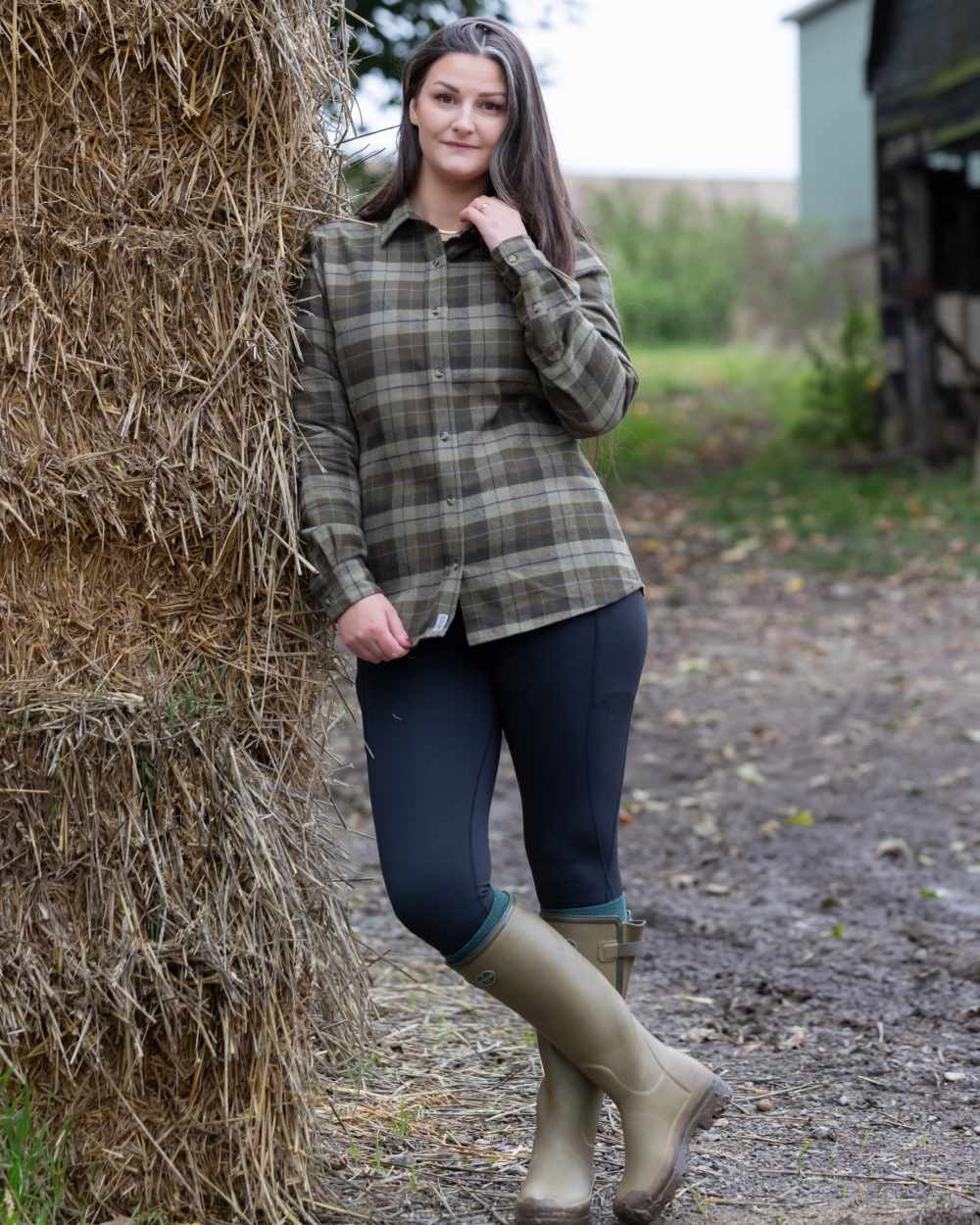 Jack Pyke Womens Bleasdale Heavy Flannel Shirt - Image 12