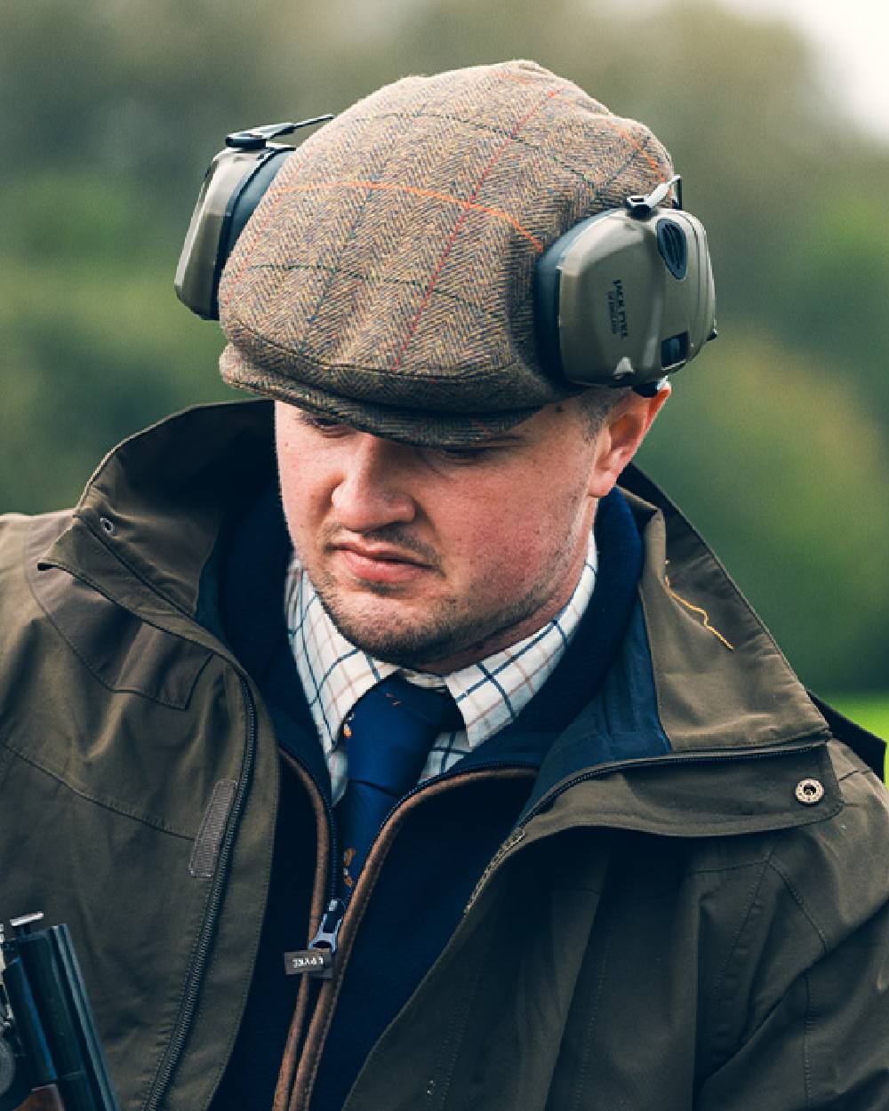 Jack Pyke Wool Blend Tweed Flat Cap - Image 11