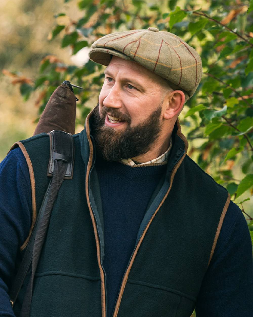 Jack Pyke Wool Blend Tweed Flat Cap - Image 2