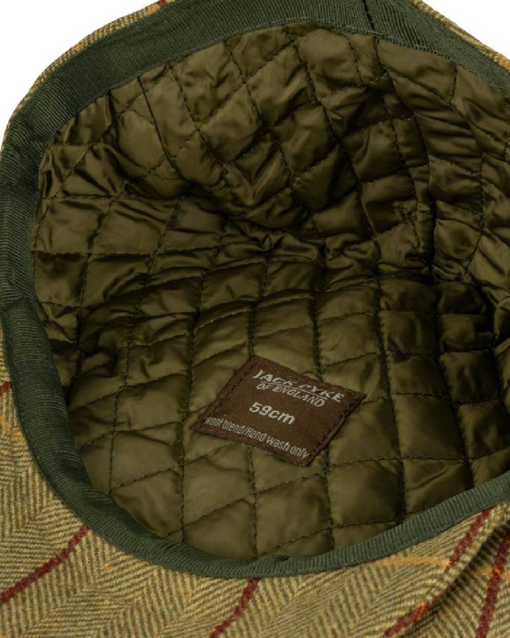 Jack Pyke Wool Blend Tweed Flat Cap - Image 7