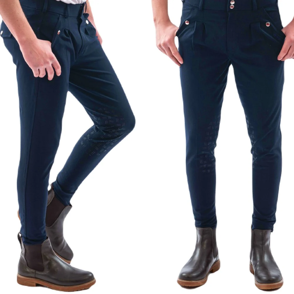 John Whitaker Clayton Mens Breeches With Grip Knee Patches - Image 4