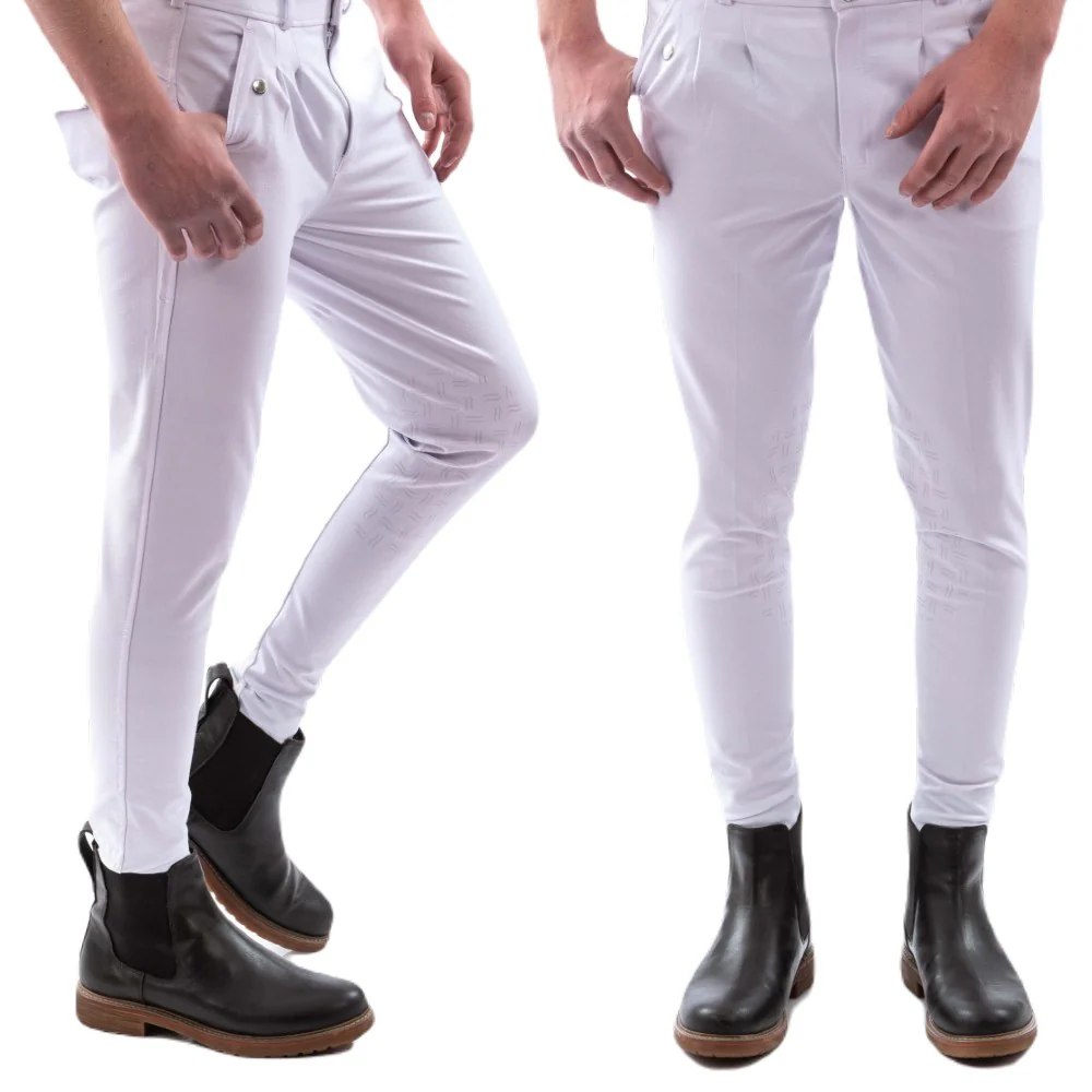 John Whitaker Clayton Mens Breeches With Grip Knee Patches - Image 5