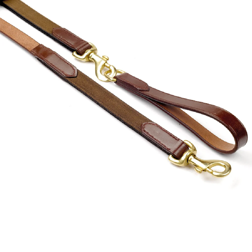 John Whitaker Draw Reins with Elastic Insert - Image 2