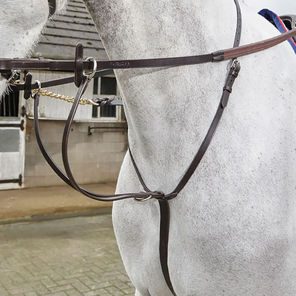 John Whitaker Lynton 5/8" Rubber Reins With Dimpled Grip | Two Colours - Image 3