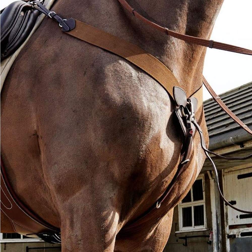 John Whitaker Ready To Ride Elasticated Breastplate | Two Colours - Image 3