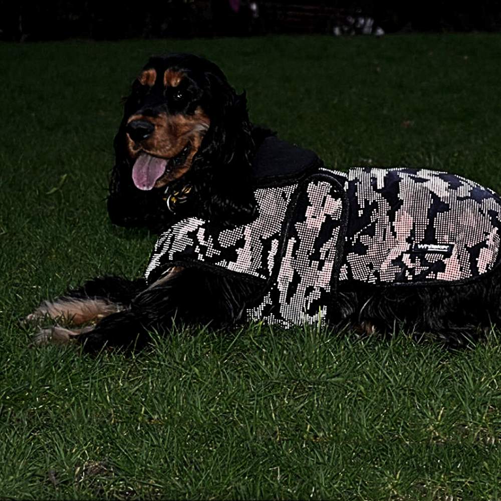 John Whitaker Sydney Reflective Camouflage Dog Coat - Image 2