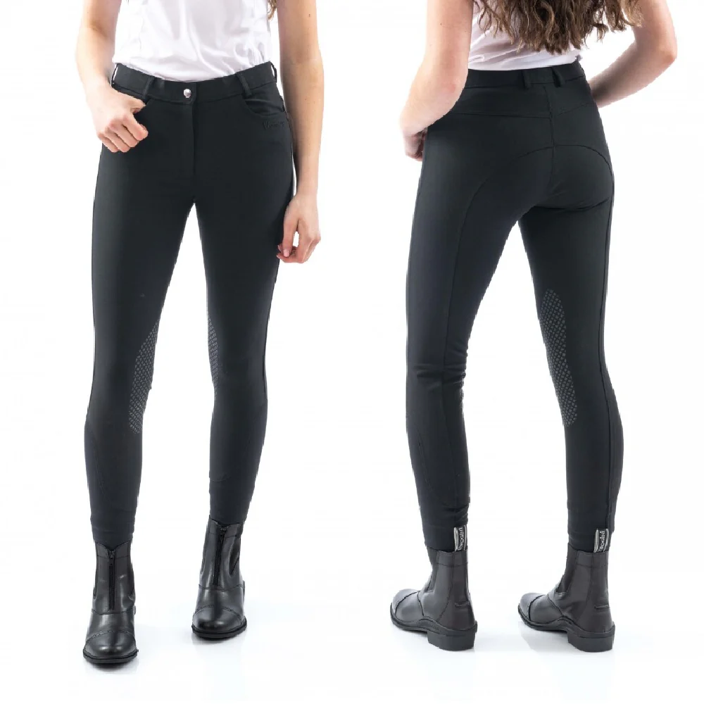 John Whitaker Womens Clayton Breeches with Silicone Grip Knee Patches | Seven Colours - Image 7