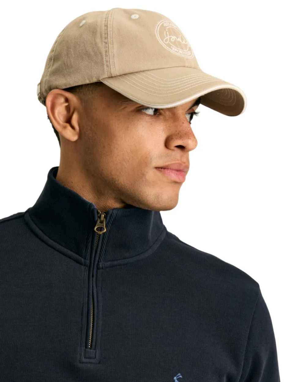 Joules Alistair Quarter Zip Cotton Sweatshirt - Image 14