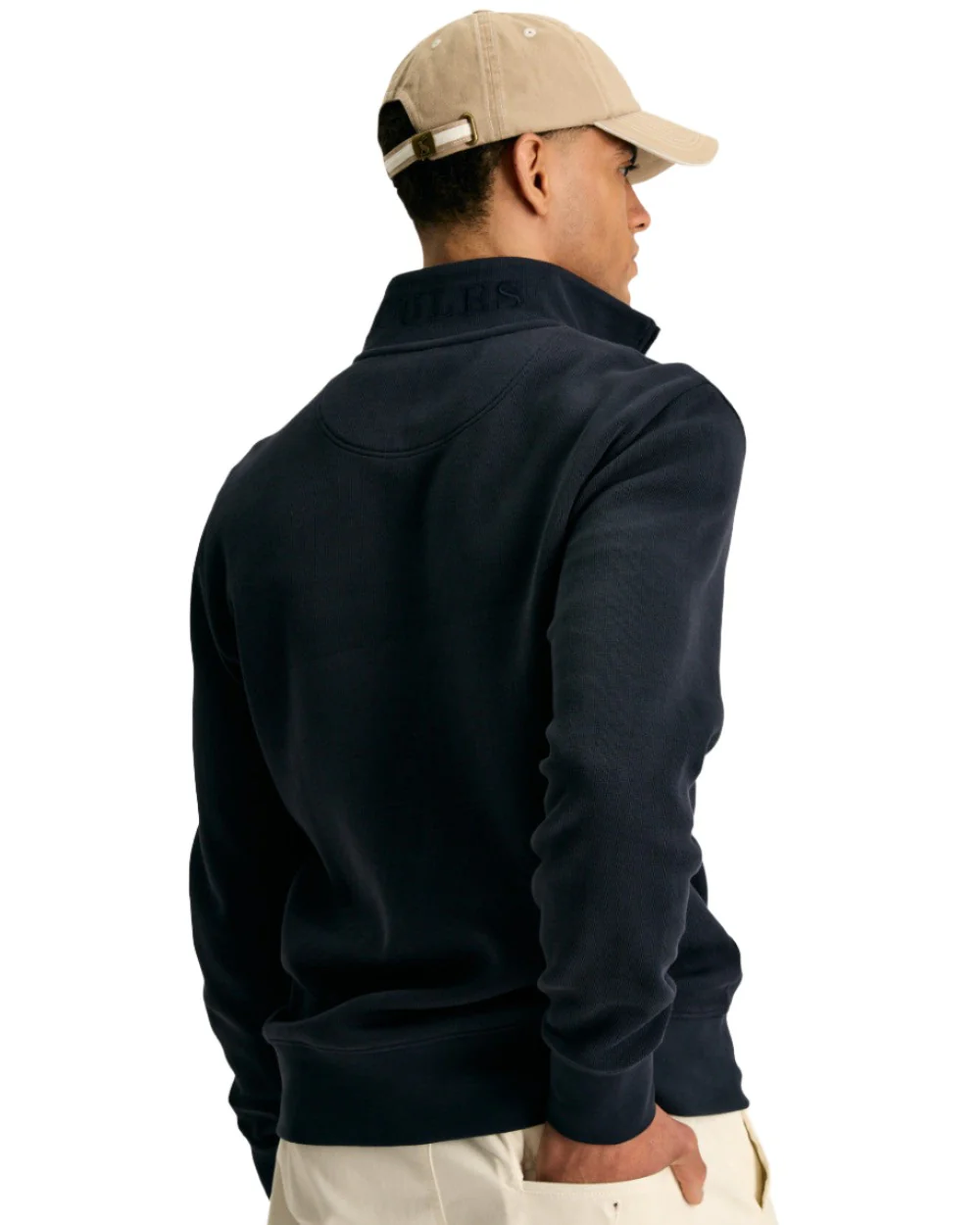 Joules Alistair Quarter Zip Cotton Sweatshirt - Image 15