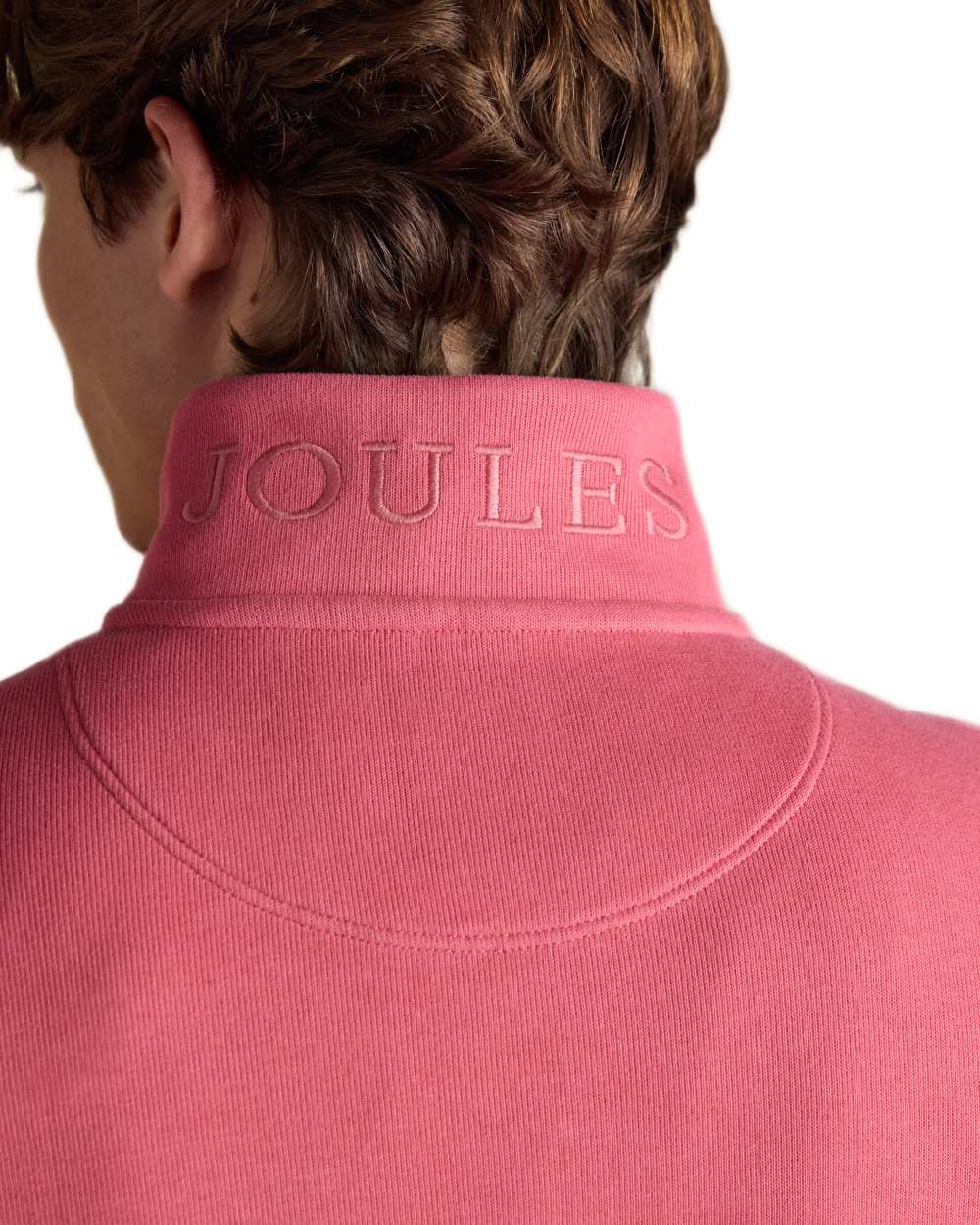 Joules Alistair Quarter Zip Cotton Sweatshirt - Image 21