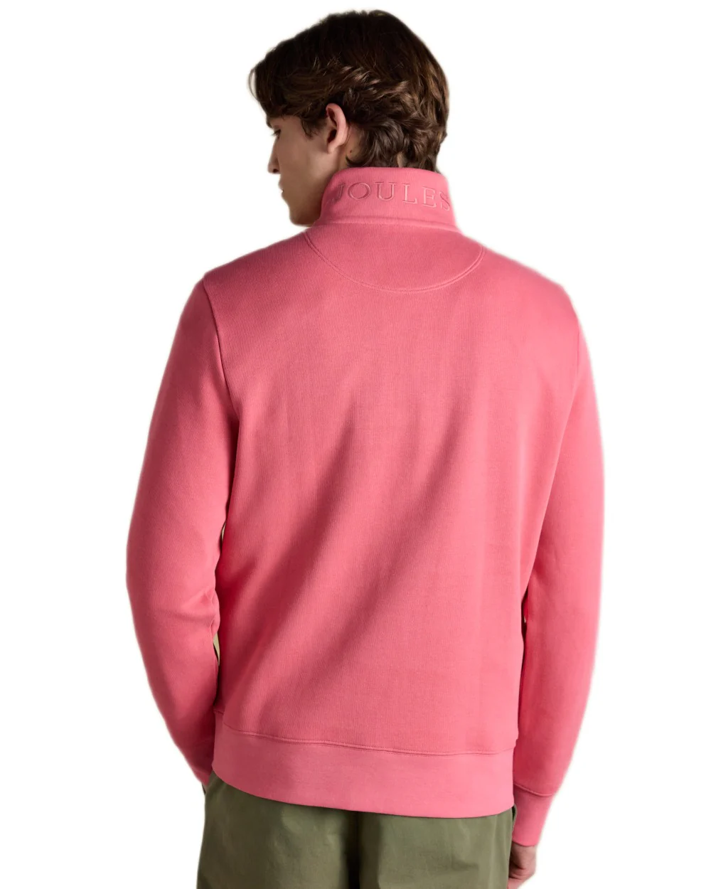Joules Alistair Quarter Zip Cotton Sweatshirt - Image 22