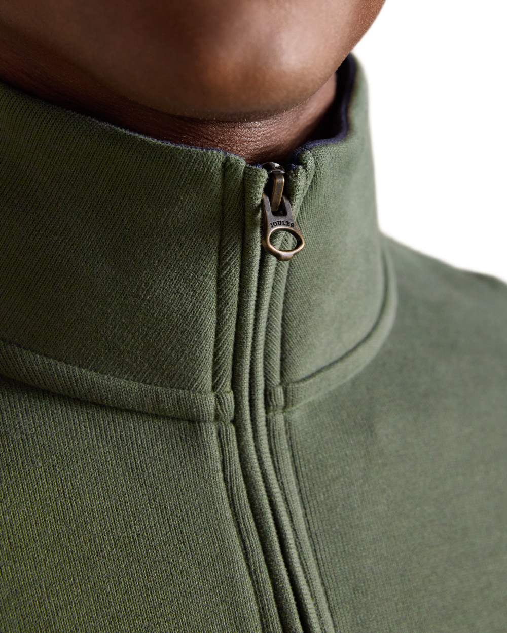 Joules Alistair Quarter Zip Cotton Sweatshirt - Image 26