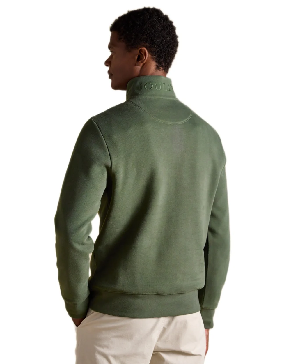 Joules Alistair Quarter Zip Cotton Sweatshirt - Image 27