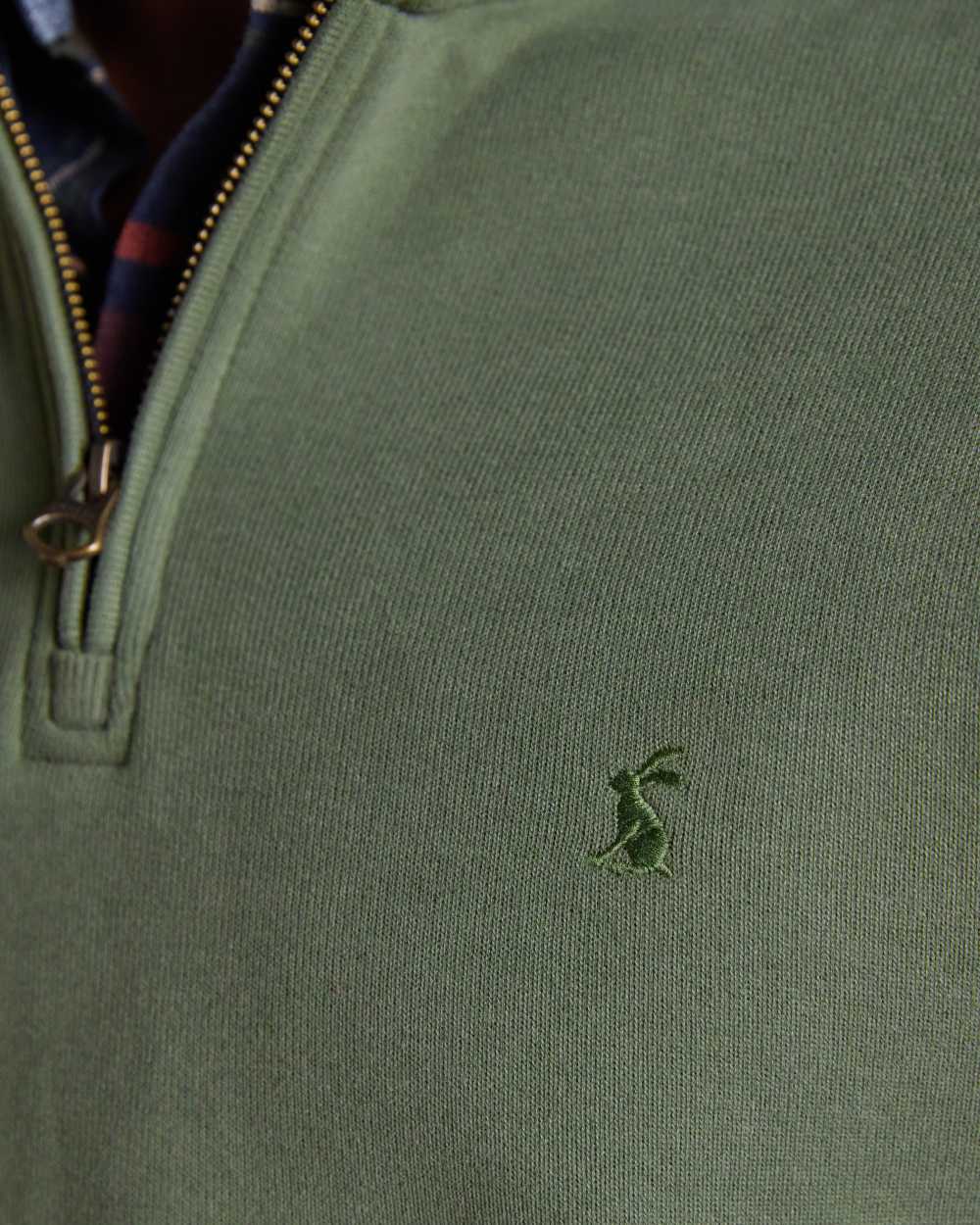 Joules Alistair Quarter Zip Cotton Sweatshirt - Image 29