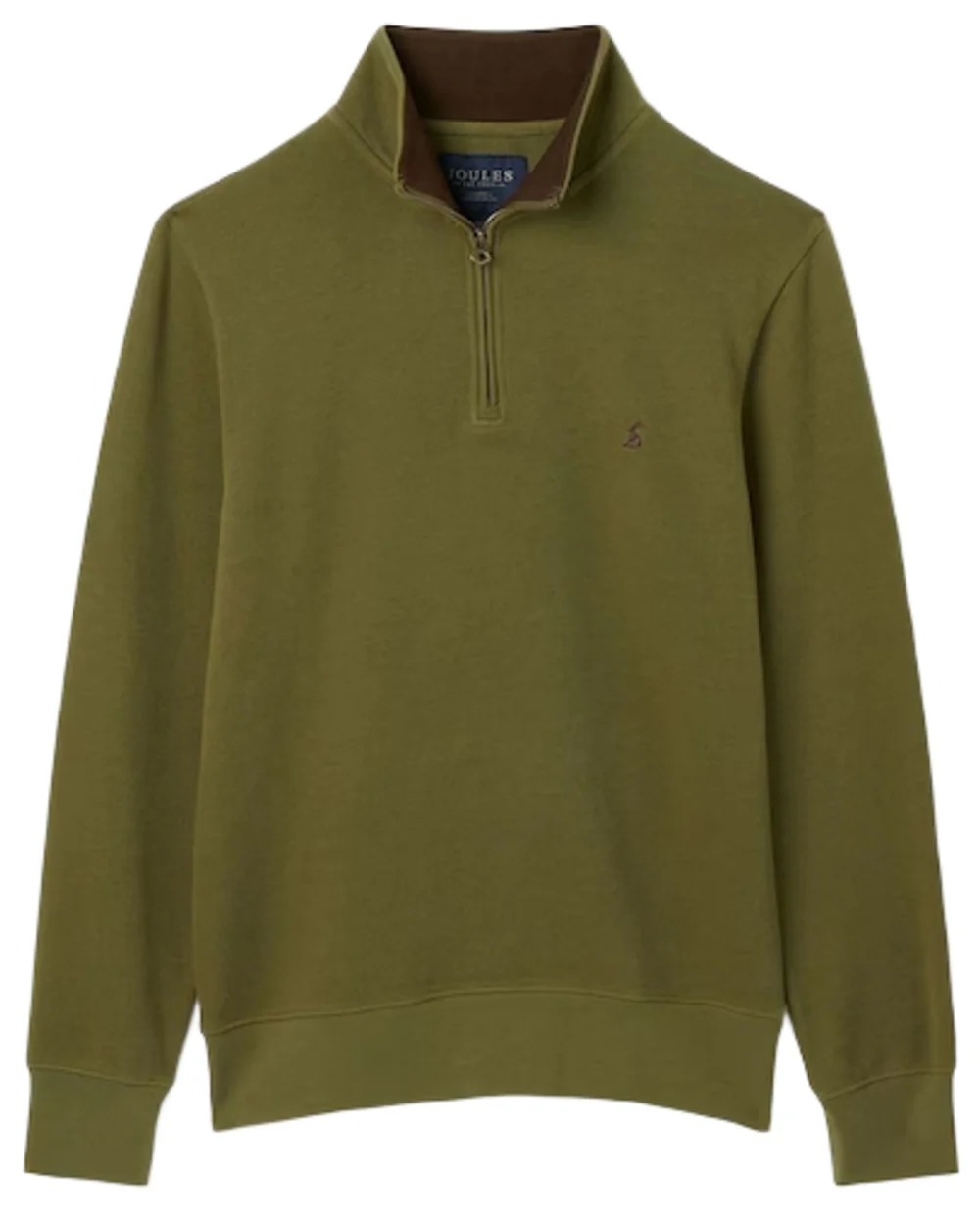 Joules Alistair Quarter Zip Cotton Sweatshirt - Image 3