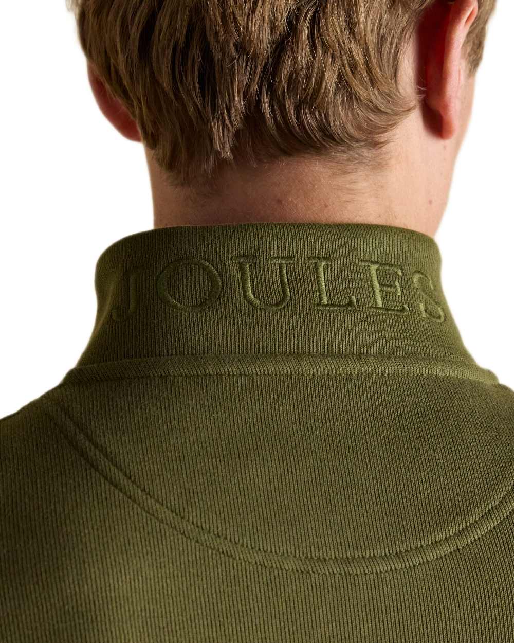 Joules Alistair Quarter Zip Cotton Sweatshirt - Image 9