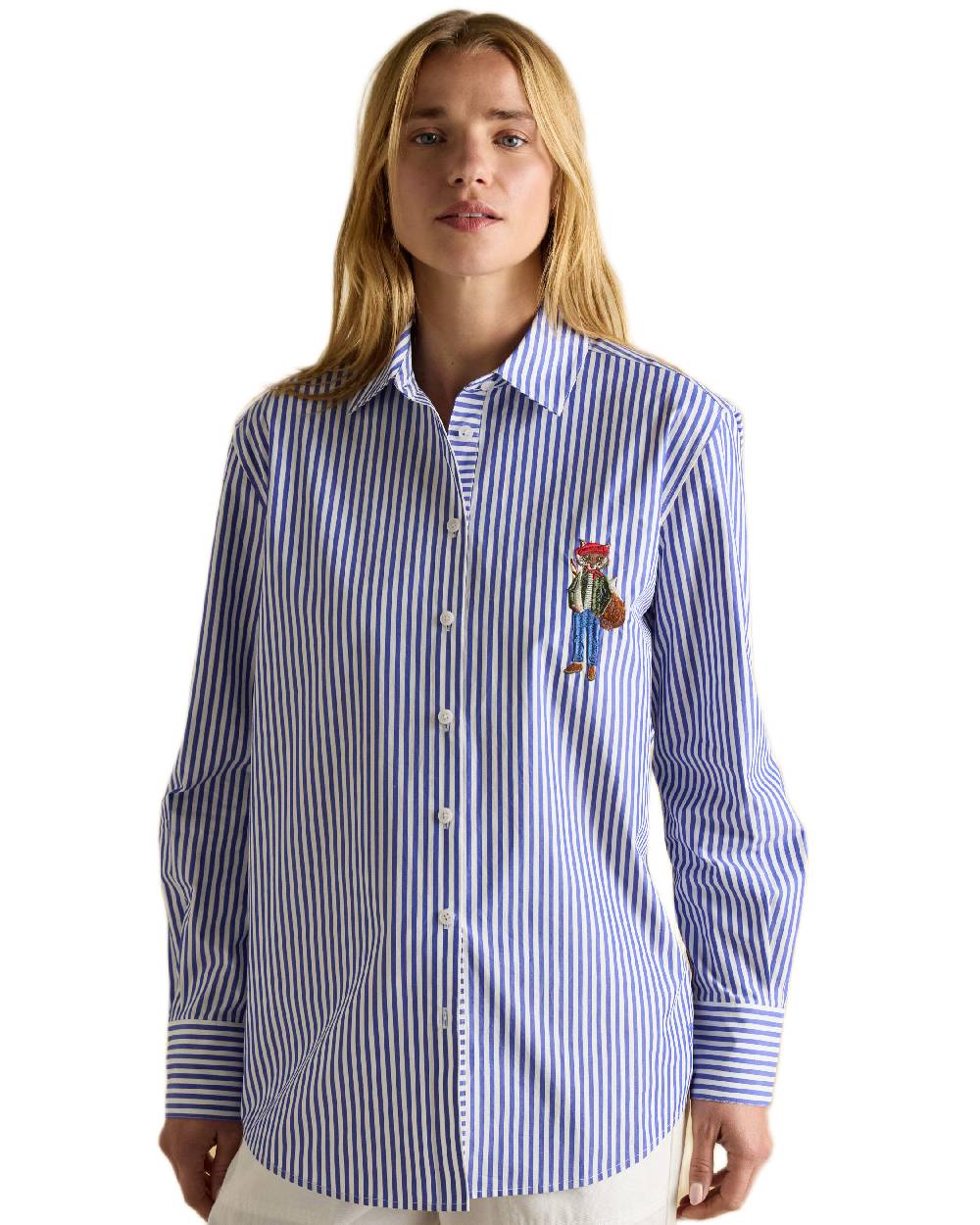 Joules Amilla Boyfriend Fit Shirt - Image 2