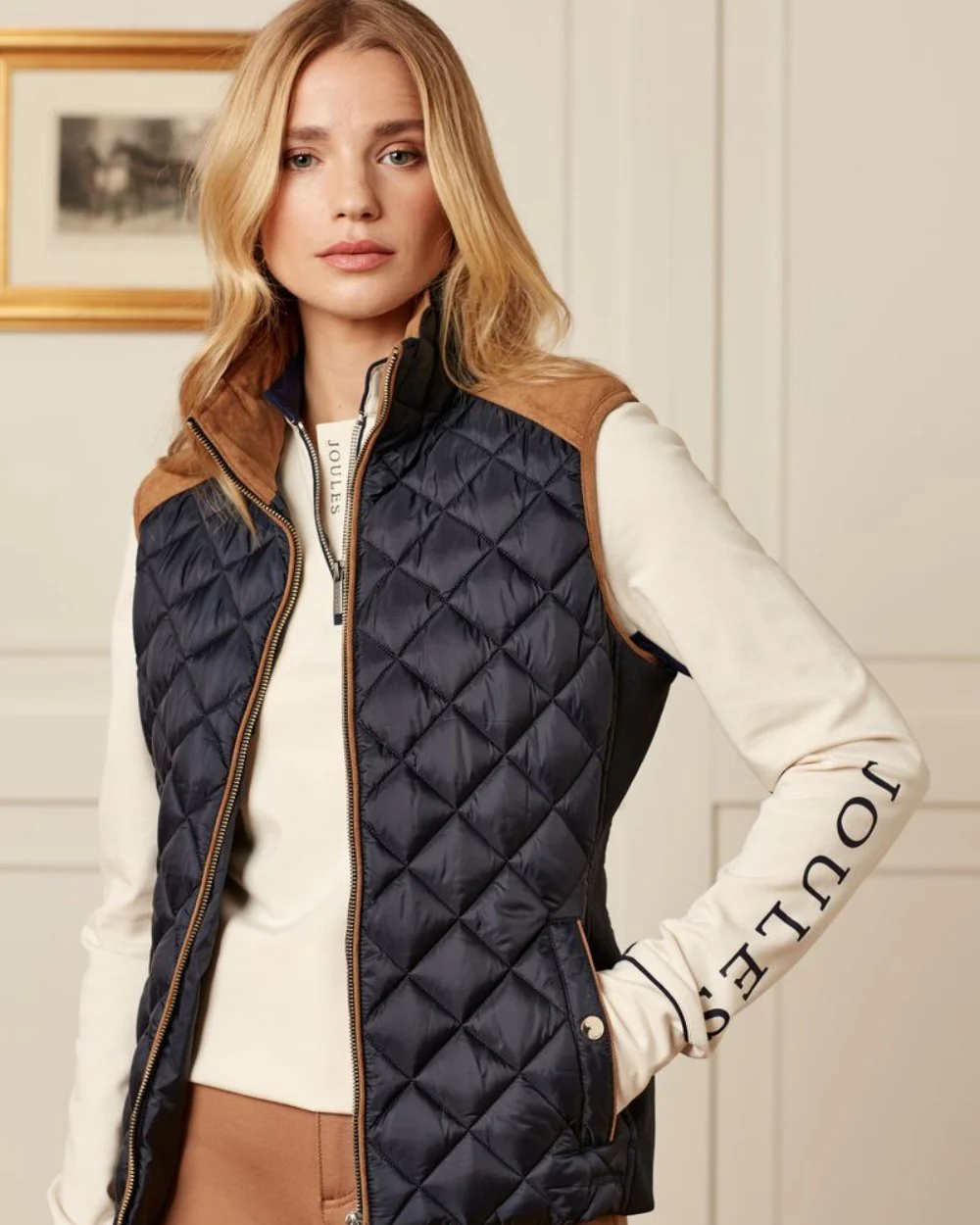 Joules Braemar Luxe Gilet - Image 3